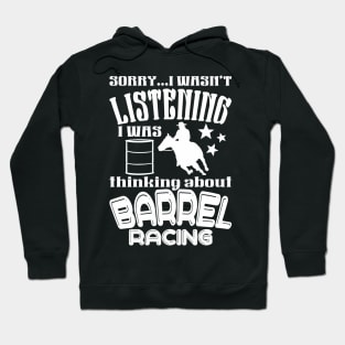 Horse Barrel Racing I Rodeo Girl and Betting Gift Hoodie